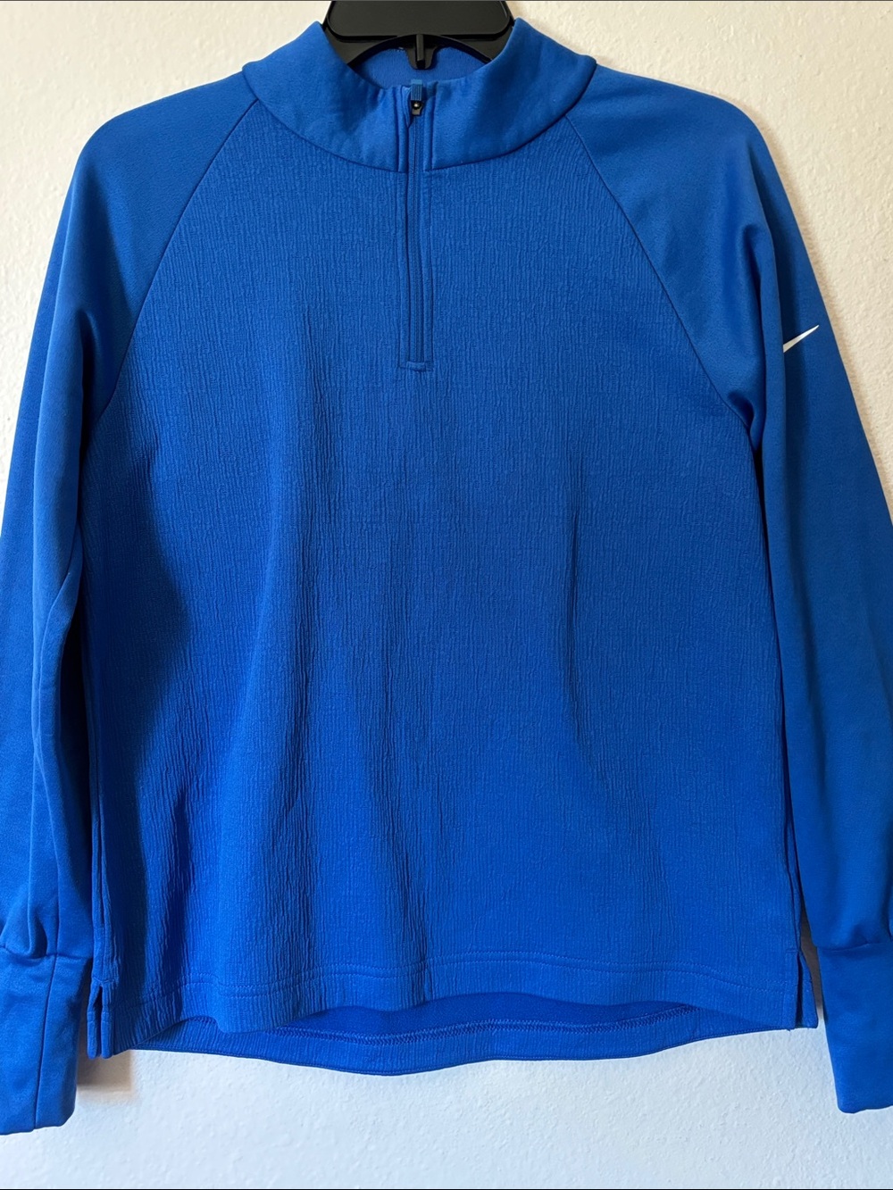 Nike Blue Dri-FIT Performance Sweater, Size S